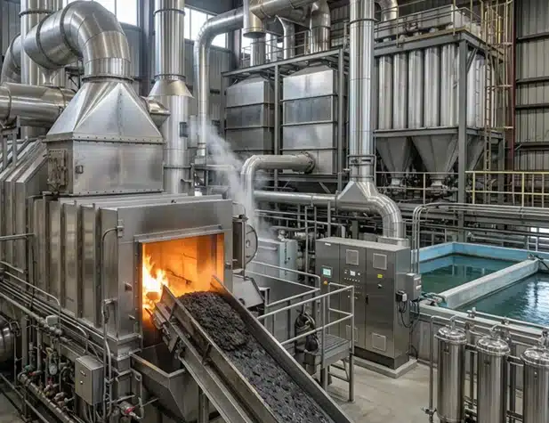 Biosolids and Wastewater Treatment Sludge Incineration