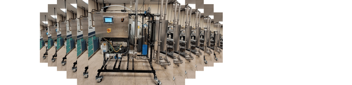 Crossflow membrane filtration system