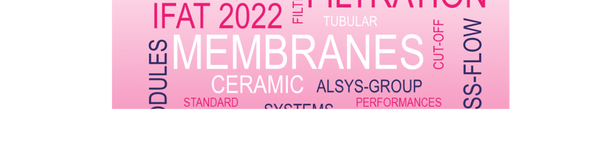 Ceramic membrane technologies IFAT 2022